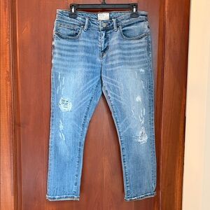 BKE Stella Jeans in Distressed Blue